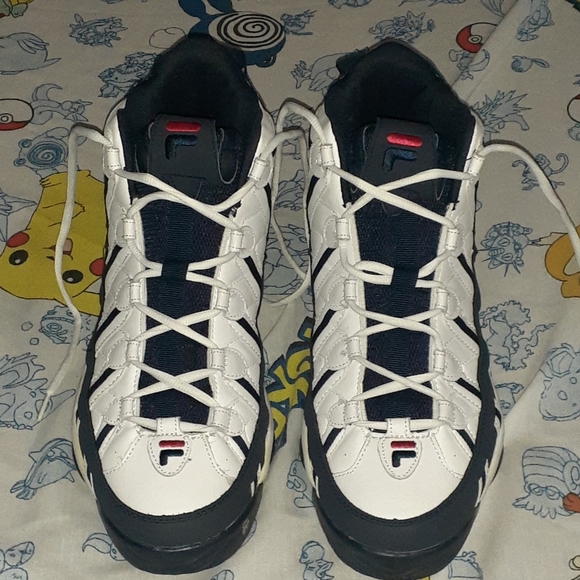 2013 Fila Jerry Stackhouse Spaghetti Tradition Basketball Shoes Sneakers Vintage - Picture 2 of 7